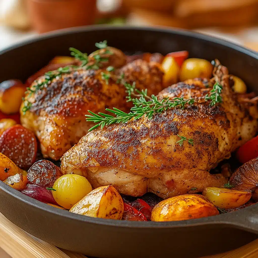 Cuisse de pintade Airfryer 3 Cuisse de pintade Airfryer dorée