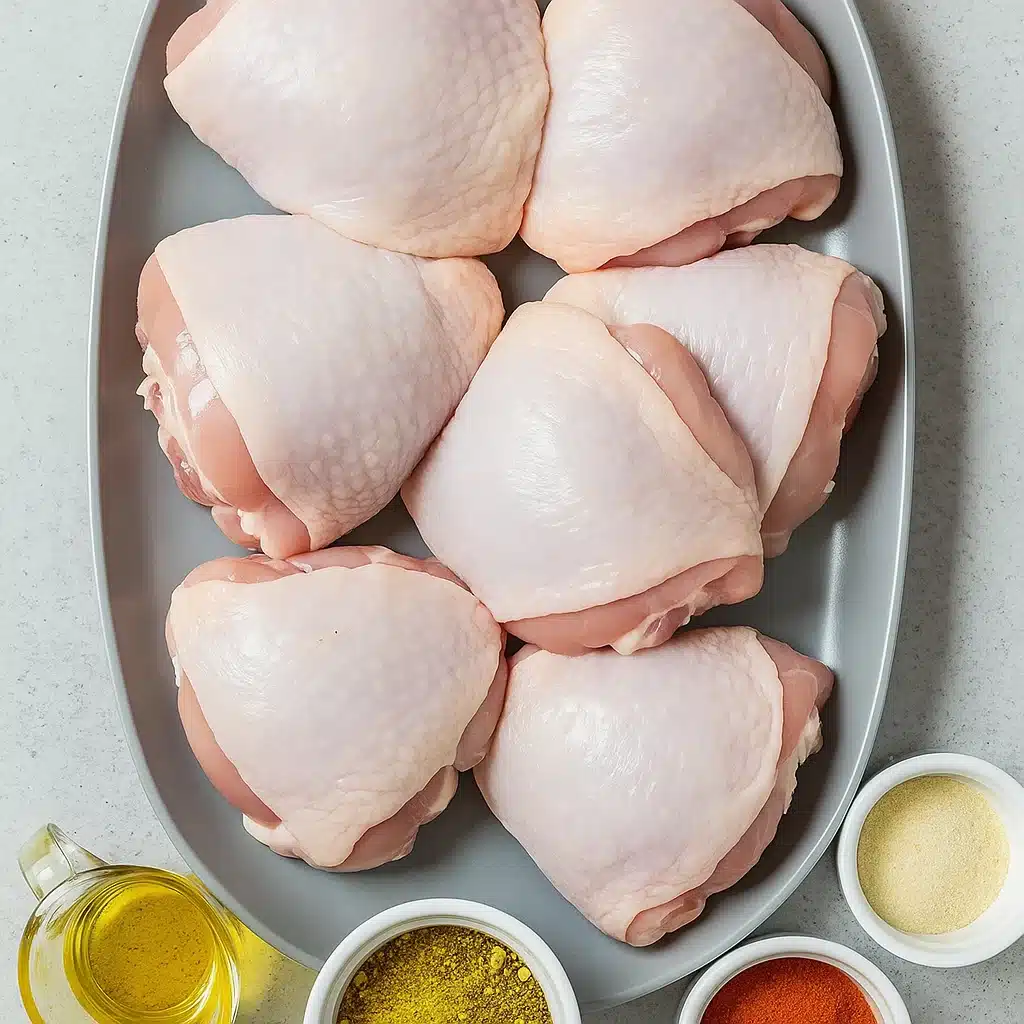 Cuisse de poulet congelé air fryer 4 ingrédients cuisse de poulet congelé air fryer