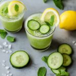Jus detox citron concombre menthe : la boisson revitalisante ultime 4 fiche recette jus detox citron concombre menthe