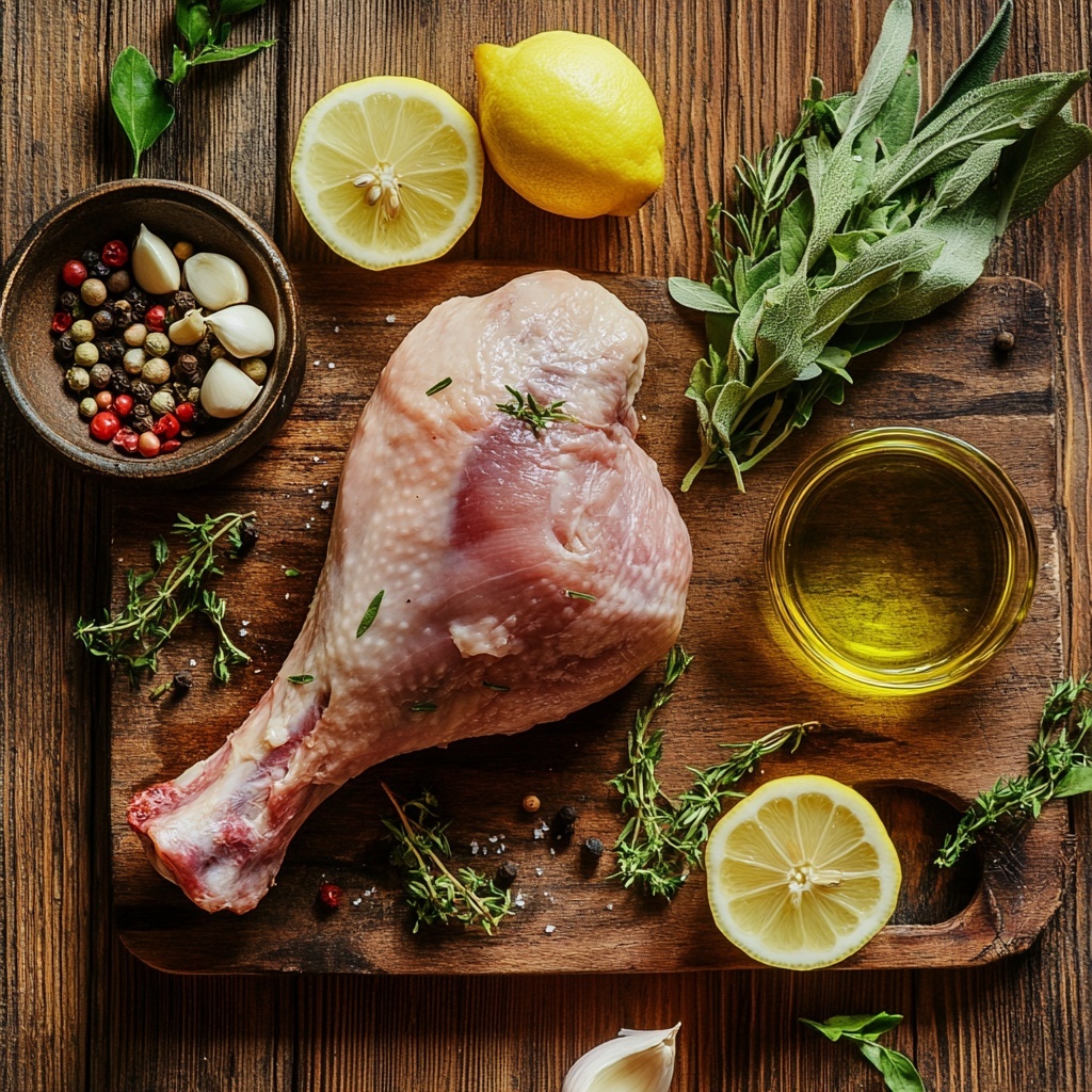 Cuisse de dinde au four : recette facile et absolument savoureuse 1 Ingrédients pour marinade de cuisse de dinde au four