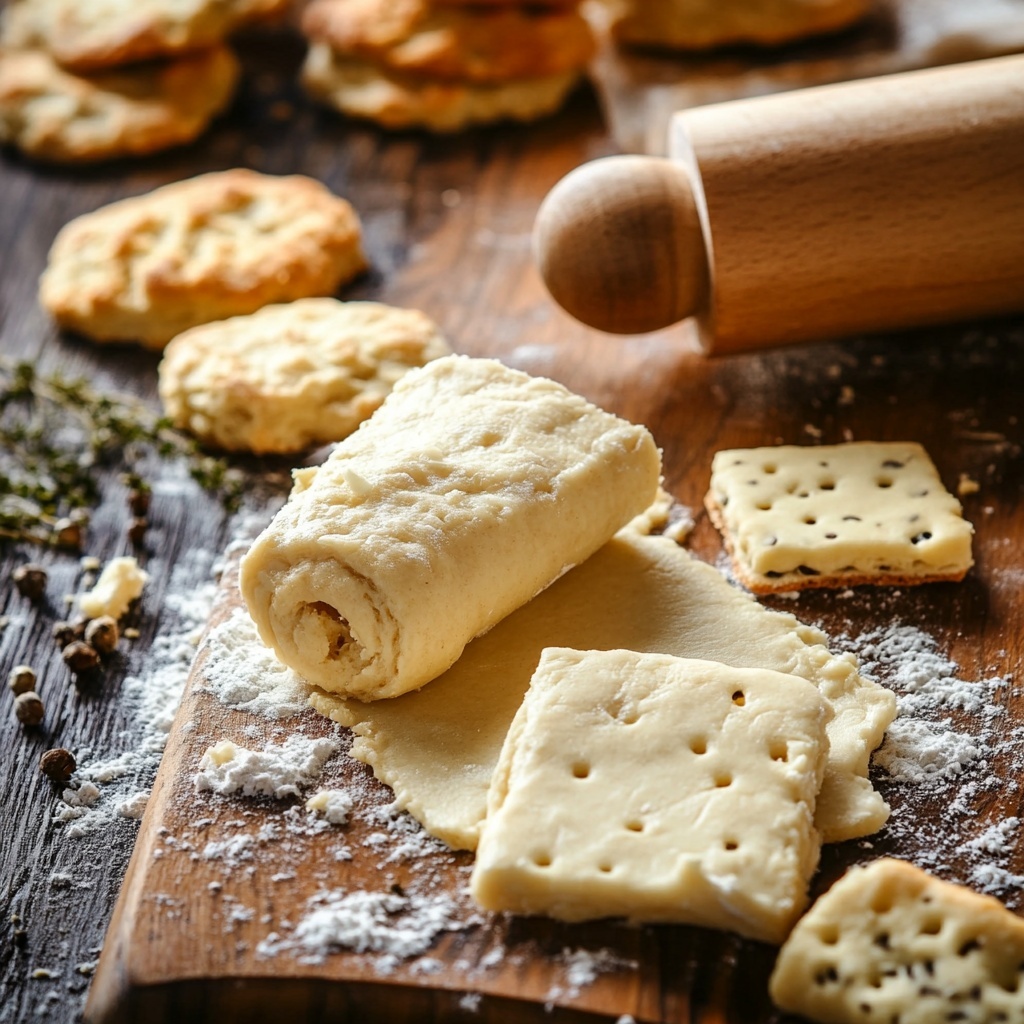 Biscuit salé : recettes Formidables et idées créatives à tester 7 Étaler pâte biscuit salé
